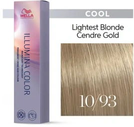 Illumina Color Hajfesték - 10/93 60ml Lightest Cendre Gold Blonde főképe